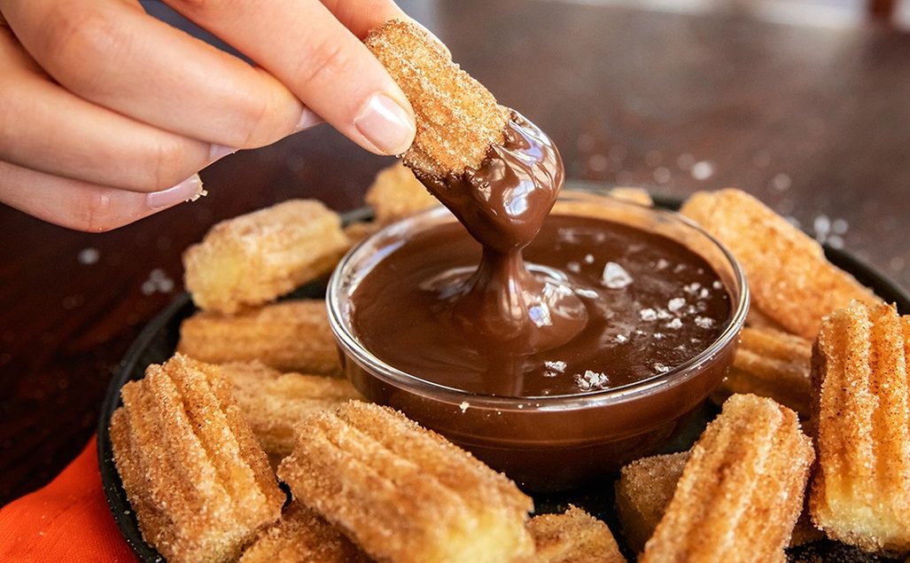 Mexican Churro Bites with Cinnamon Sugar