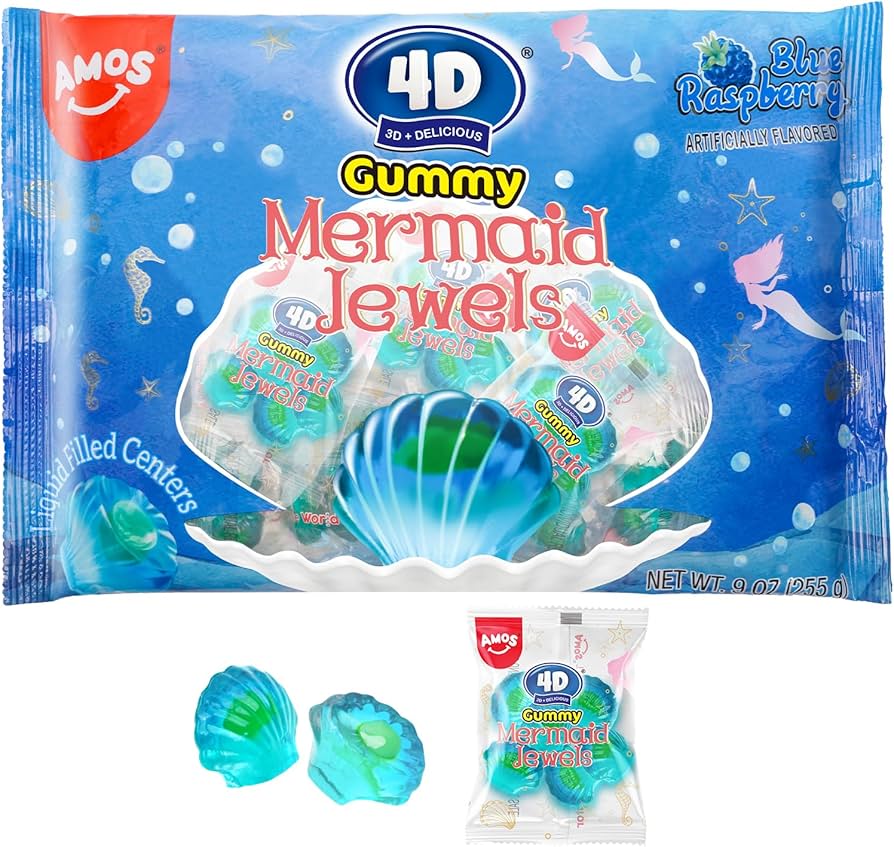 Sweet Sea Man Mermaid Gummy Bears