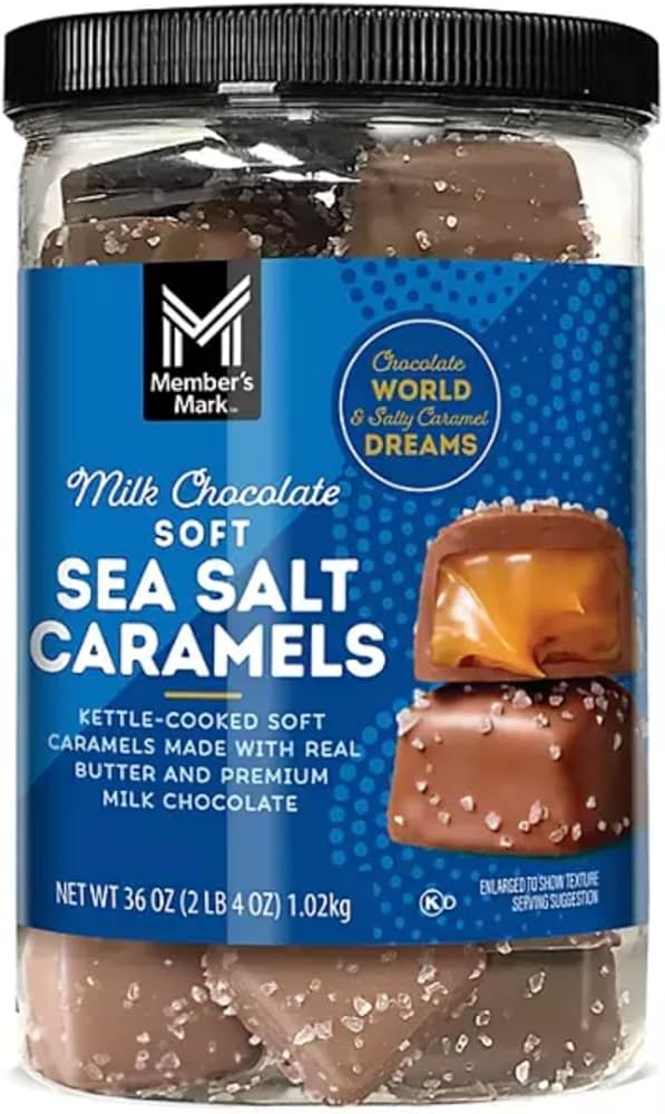 Ocean Blue Sea Salt Caramels