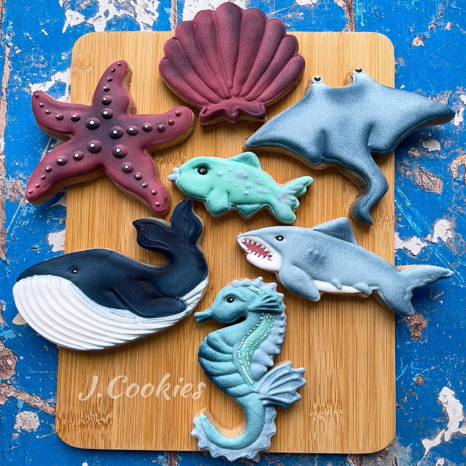 Sweet Sea Man Sea Star Cookies