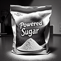 powdered sugar bag