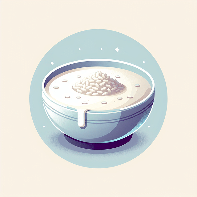 chilled Kheer in a serving bowl