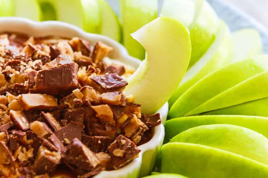 caramel apple dessert dip