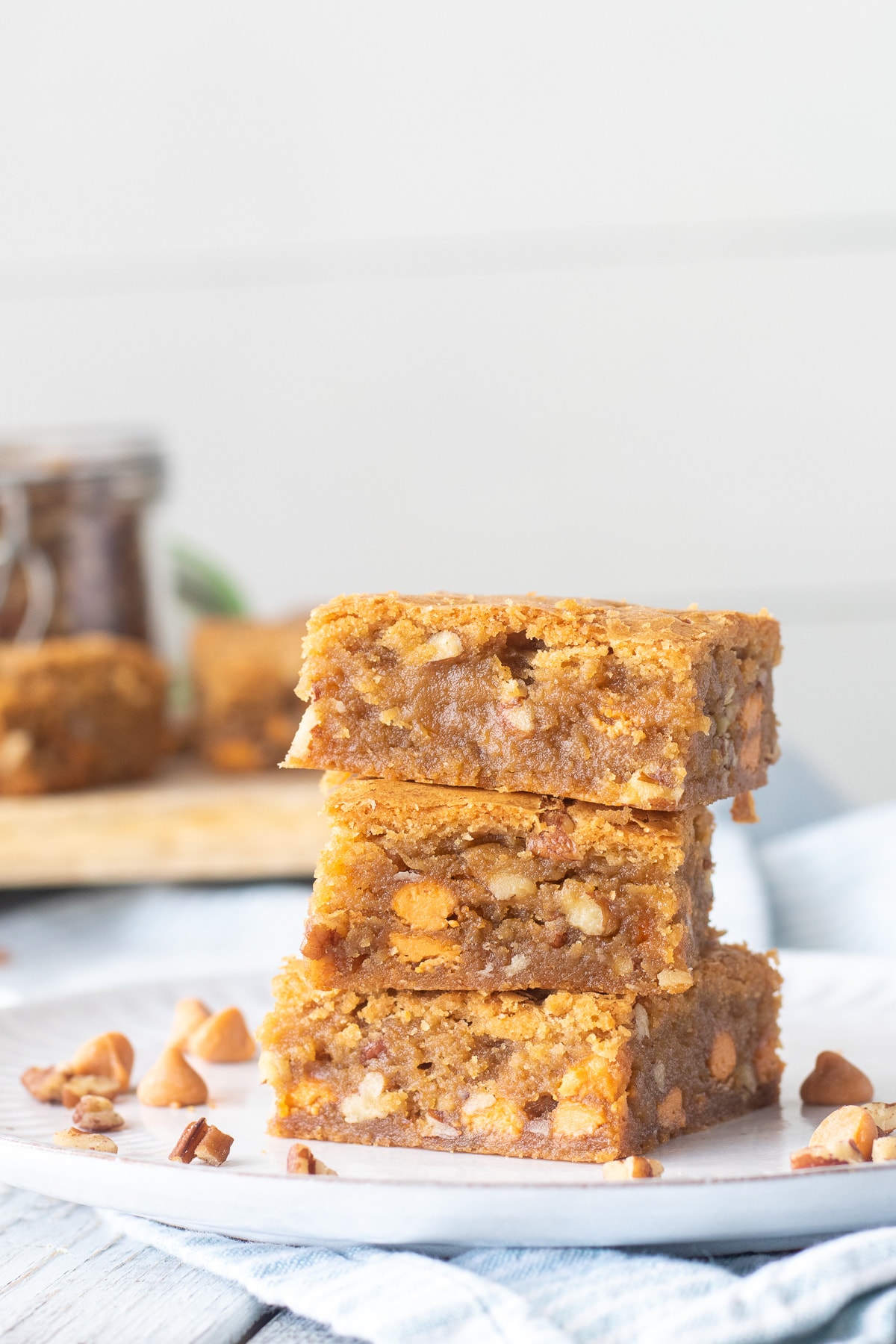 Brown Butter Pecan Blondies