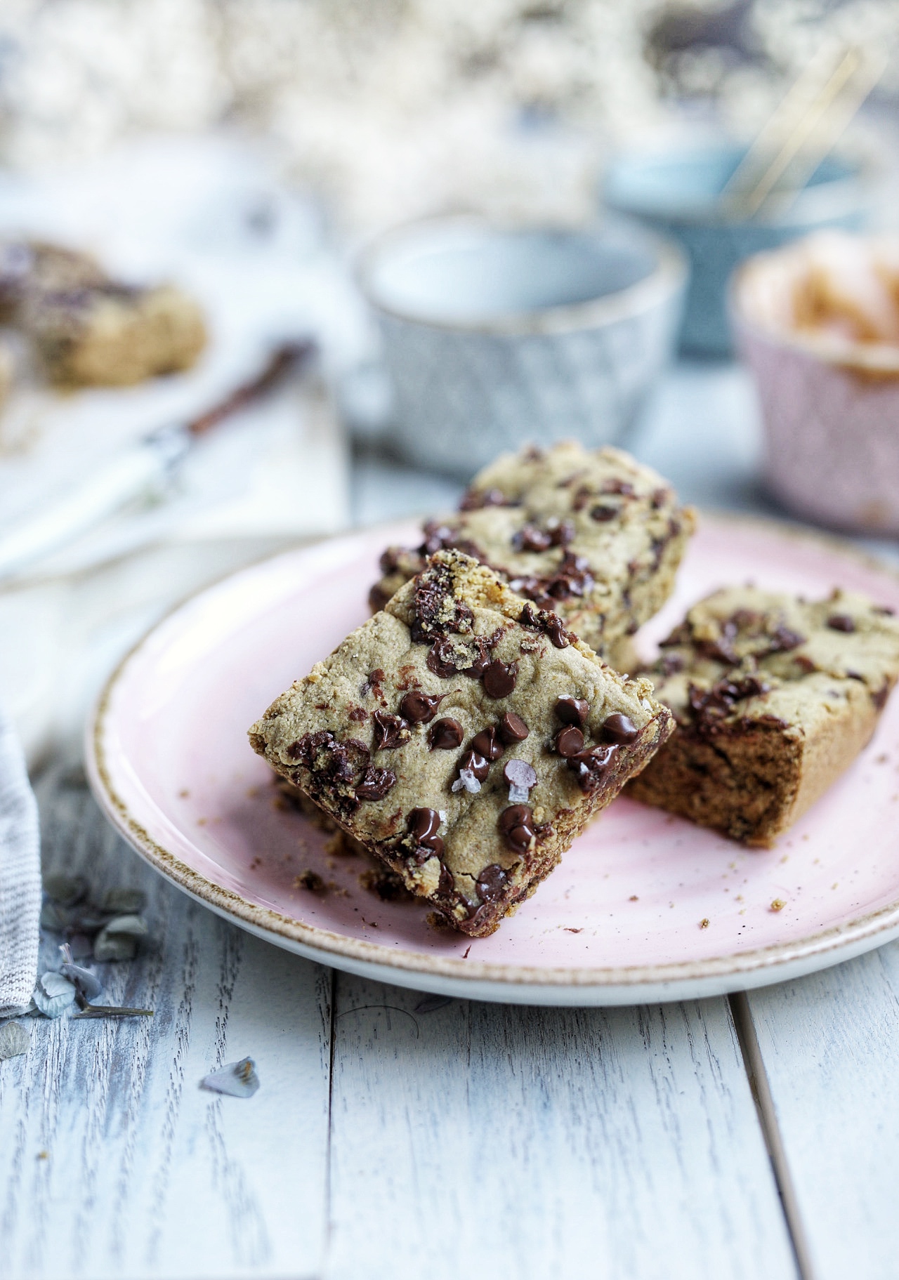 Classic Chocolate Chip Blondies