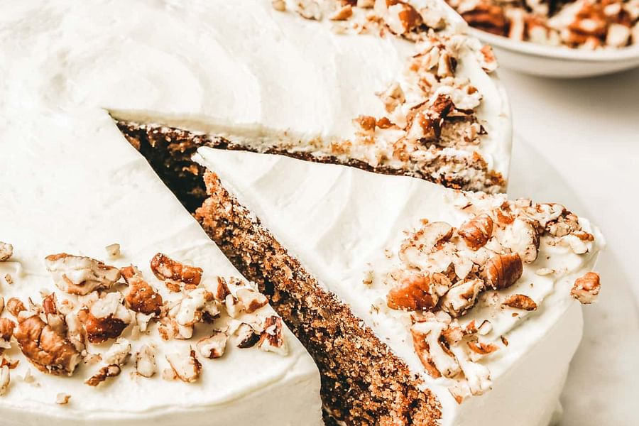 Carrot Cake with Cream Cheese Frosting