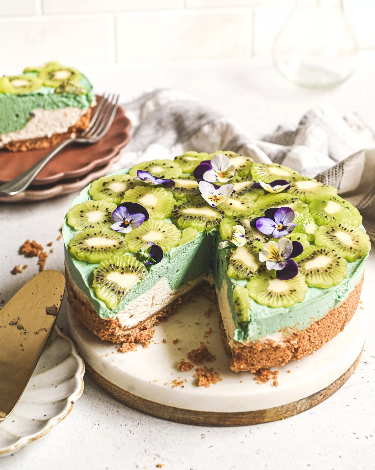 kiwi slices dessert