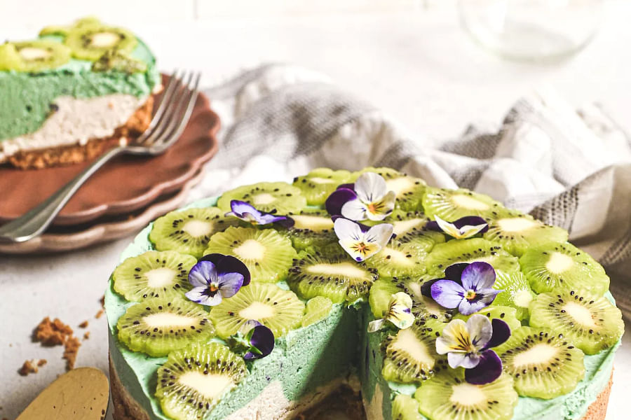 kiwi slices dessert