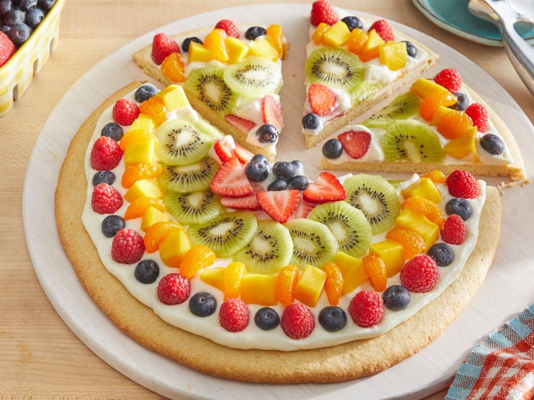 mango dessert pizza