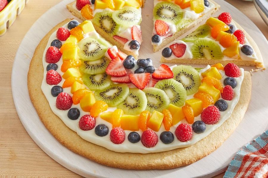 mango dessert pizza