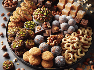 Crunch and Munch: Crafting the Perfect Nutty Dessert Platter with Pistachios and More