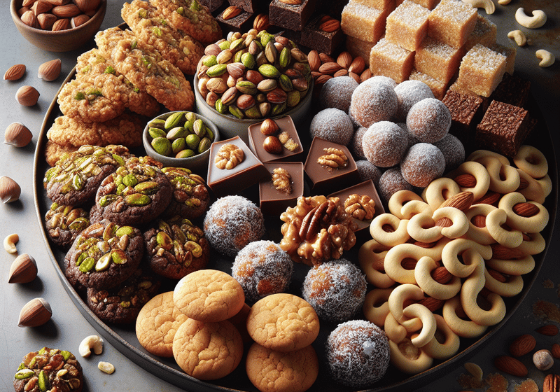 Crunch and Munch: Crafting the Perfect Nutty Dessert Platter with Pistachios and More