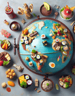 Globetrotting with Sweet Snacks: Healthy International Bites to Satisfy Your Cravings