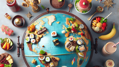 Globetrotting with Sweet Snacks: Healthy International Bites to Satisfy Your Cravings
