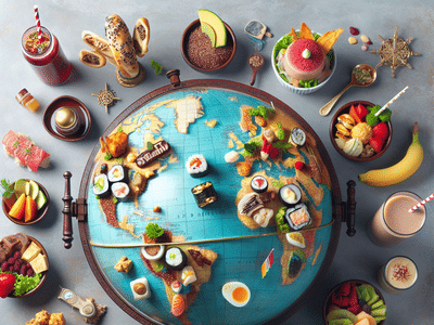 Globetrotting with Sweet Snacks: Healthy International Bites to Satisfy Your Cravings