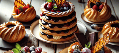 Pastry and Cream Cheese Desserts