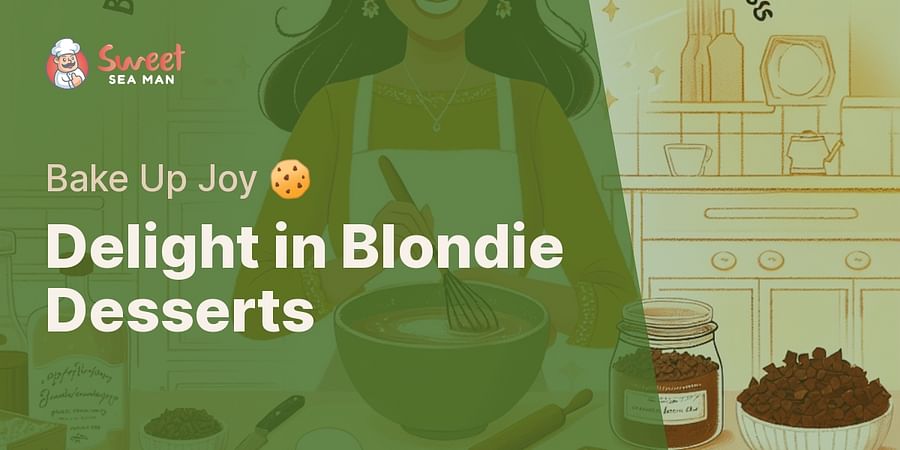 Delight in Blondie Desserts - Bake Up Joy 🍪