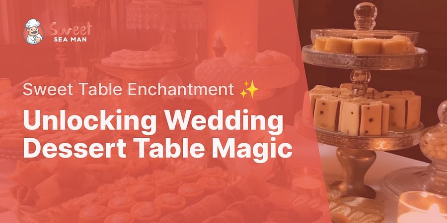 Unlocking Wedding Dessert Table Magic - Sweet Table Enchantment ✨