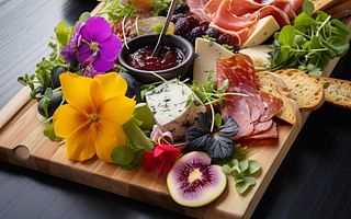 Is it considered impolite to order a dessert charcuterie and salad?