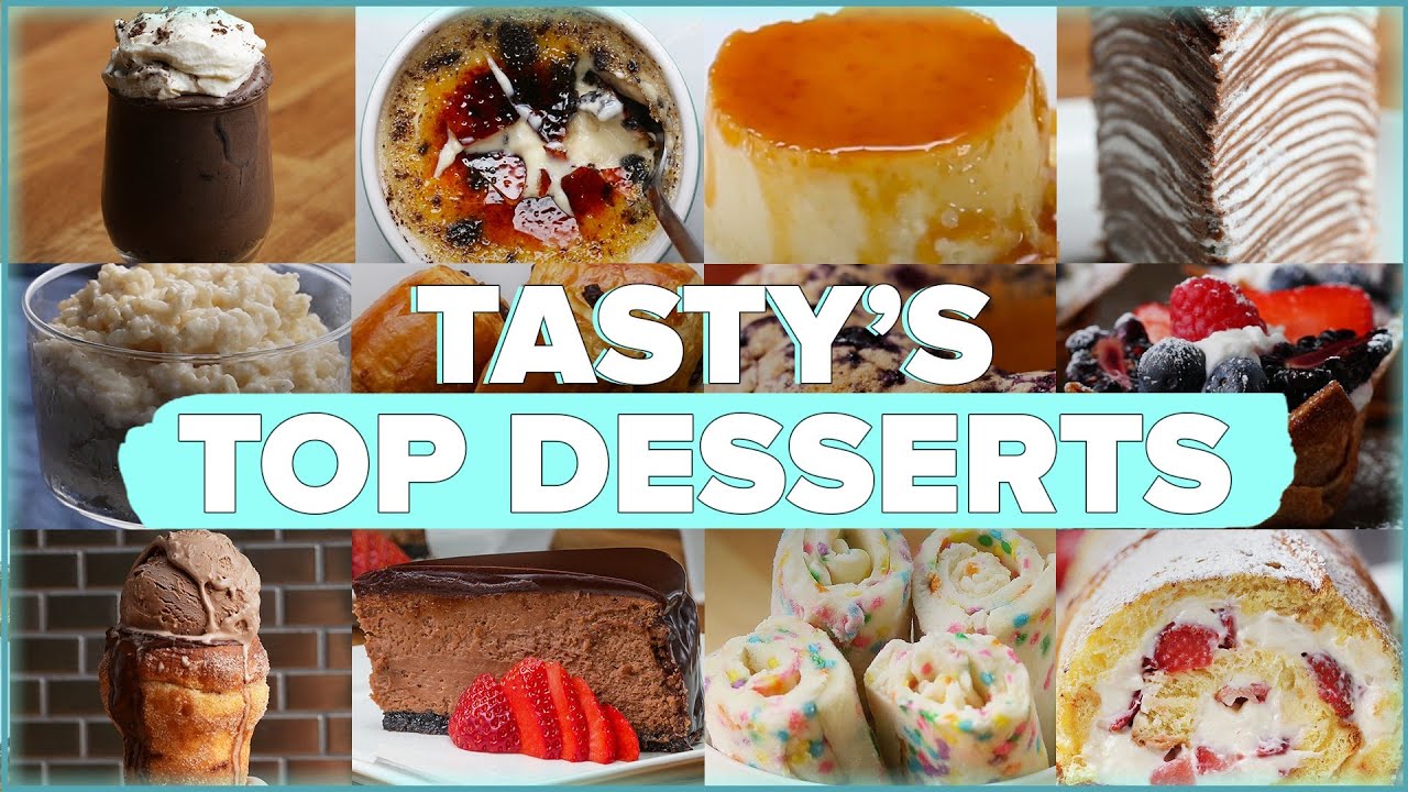 Video demonstration of preparing quick and easy cold desserts