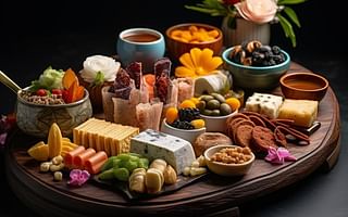 What Asian desserts can be incorporated into a dessert charcuterie board?